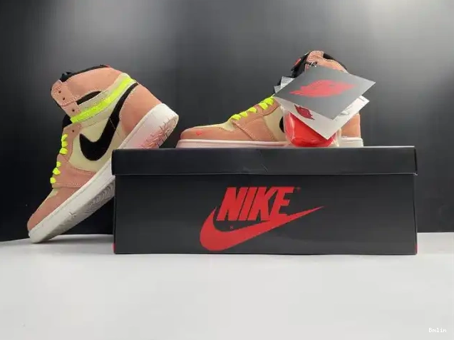 Boostmaster lin Peach High CW6576-800 Air Switch Jordan 1 0616